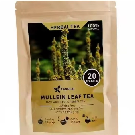 Mullein herbal tea, 20-pack tea bags